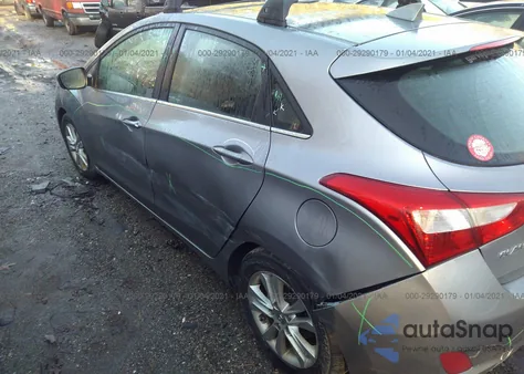 2013 Hyundai Elantra Gt from USA, damaged, VIN KMHD35LE7DU100443